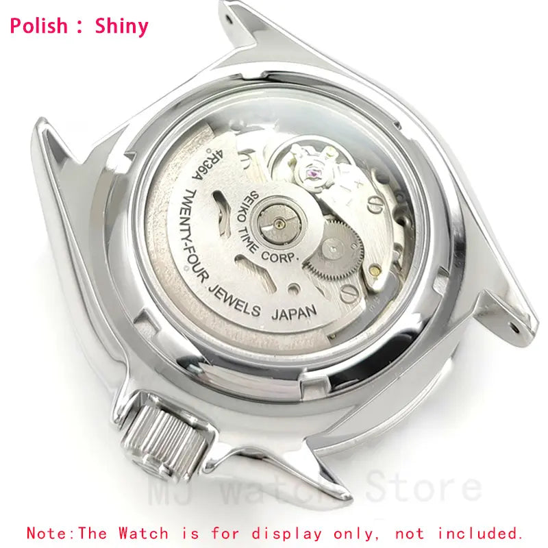 Stainless Steel Caseback For SEIKO SKX007 009 SRPD